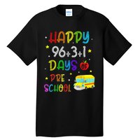 Math Formula 100 Days Of Preschool For Students & Teachers Tall T-Shirt