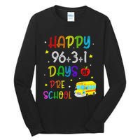 Math Formula 100 Days Of Preschool For Students & Teachers Tall Long Sleeve T-Shirt