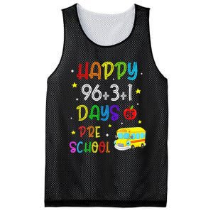 Math Formula 100 Days Of Preschool For Students & Teachers Mesh Reversible Basketball Jersey Tank