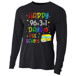 Math Formula 100 Days Of Preschool For Students & Teachers Cooling Performance Long Sleeve Crew