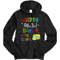 Math Formula 100 Days Of Preschool For Students & Teachers Tie Dye Hoodie