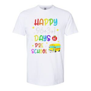 Math Formula 100 Days Of Preschool For Students & Teachers Softstyle CVC T-Shirt