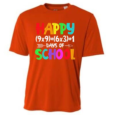 Math Formula 100 Days Of School Gift Math Teacher 100th Day Gift Cooling Performance Crew T-Shirt