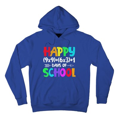 Math Formula 100 Days Of School Gift Math Teacher 100th Day Gift Hoodie