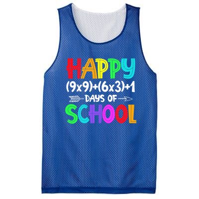 Math Formula 100 Days Of School Gift Math Teacher 100th Day Gift Mesh Reversible Basketball Jersey Tank