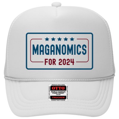 Maganomics For 2024 Trump President Legend Trucker Hat