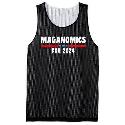 Maganomics For 2024 Donald Trump President Legend Mesh Reversible Basketball Jersey Tank