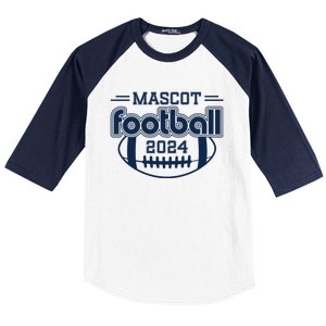 Mascot Football 2024 Baseball Sleeve Shirt