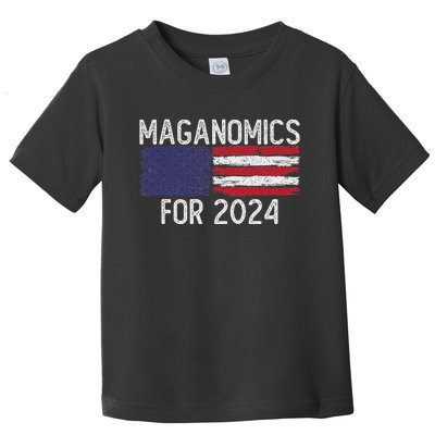 Maganomics For 2024 Trump Toddler T-Shirt