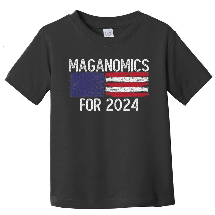 Maganomics For 2024 Trump Toddler T-Shirt