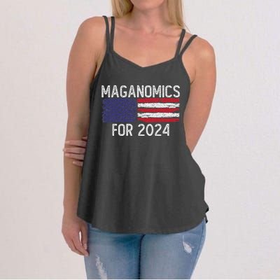 Maganomics For 2024 Trump Women's Strappy Tank