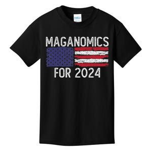 Maganomics For 2024 Trump Kids T-Shirt