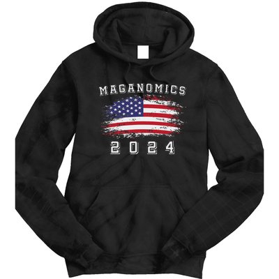 Maganomics For 2024 Trump Tie Dye Hoodie