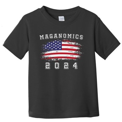 Maganomics For 2024 Trump Toddler T-Shirt