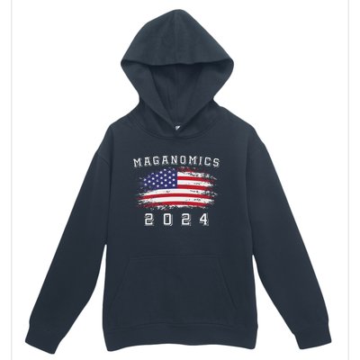 Maganomics For 2024 Trump Urban Pullover Hoodie