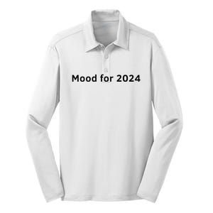 Mood For 2024 Silk Touch Performance Long Sleeve Polo