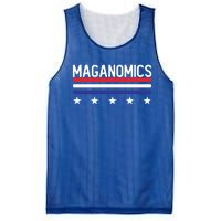 Maganomics For 2024 Trump President Legend Cool Gift Mesh Reversible Basketball Jersey Tank