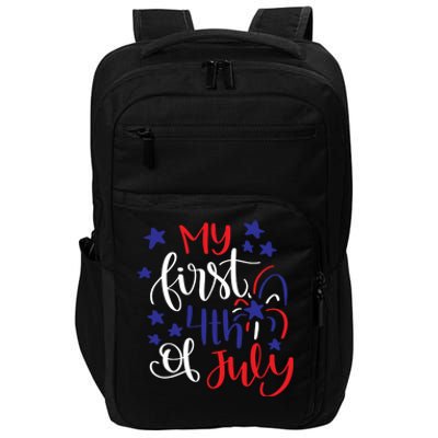 My First 4th Of July Cute Gift Impact Tech Backpack