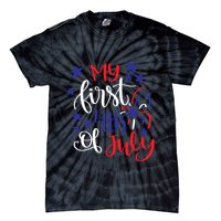 My First 4th Of July Cute Gift Tie-Dye T-Shirt