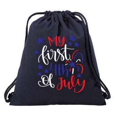 My First 4th Of July Cute Gift Drawstring Bag