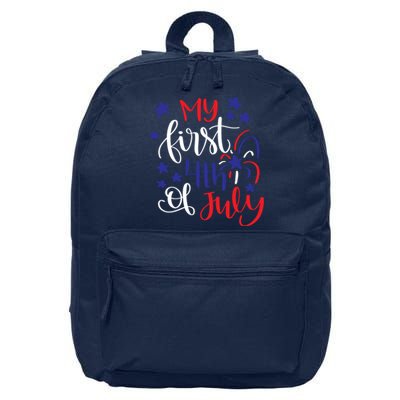 My First 4th Of July Cute Gift 16 in Basic Backpack