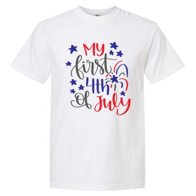 My First 4th Of July Cute Gift Garment-Dyed Heavyweight T-Shirt