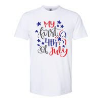 My First 4th Of July Cute Gift Softstyle CVC T-Shirt