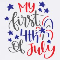 My First 4th Of July Cute Gift Cooling Performance Crew T-Shirt