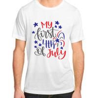 My First 4th Of July Cute Gift Adult ChromaSoft Performance T-Shirt