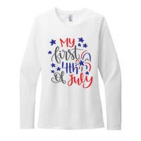 My First 4th Of July Cute Gift Womens CVC Long Sleeve Shirt