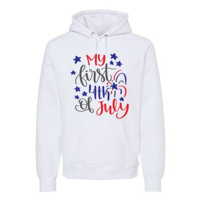 My First 4th Of July Cute Gift Premium Hoodie