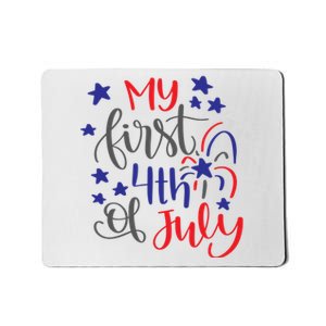 My First 4th Of July Cute Gift Mousepad