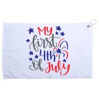 My First 4th Of July Cute Gift Grommeted Golf Towel