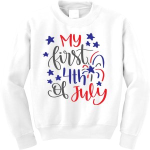 My First 4th Of July Cute Gift Kids Sweatshirt