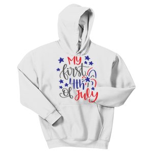 My First 4th Of July Cute Gift Kids Hoodie