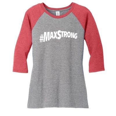 Maxstrong Freeman 5 Women's Tri-Blend 3/4-Sleeve Raglan Shirt