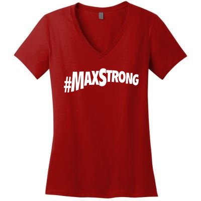 Maxstrong Freeman 5 Women's V-Neck T-Shirt