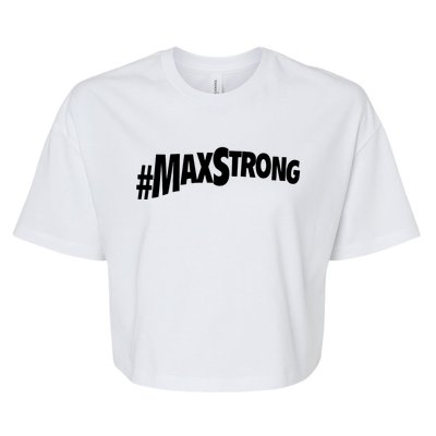 Maxstrong Freeman 5 Bella+Canvas Jersey Crop Tee