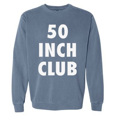 Muskie Fishing 50 Inch Club Musky Anglers Gift Garment-Dyed Sweatshirt