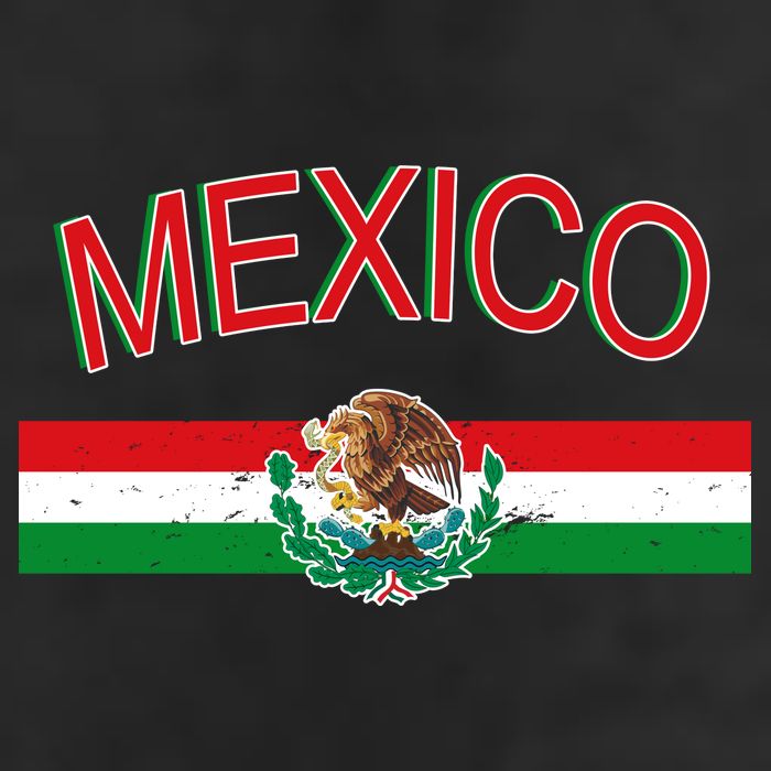 Mexican Flag And Coat Of Arms Mexico Adult Drive Performance Visor