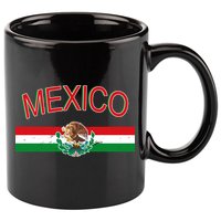 Mexican Flag And Coat Of Arms Mexico 11oz C Handle Ceramic Mug