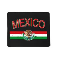 Mexican Flag And Coat Of Arms Mexico Mousepad