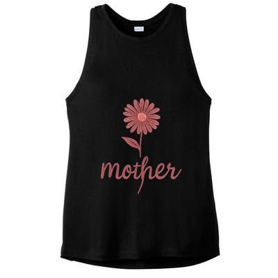 Mother Flower Art Ladies PosiCharge Tri-Blend Wicking Tank