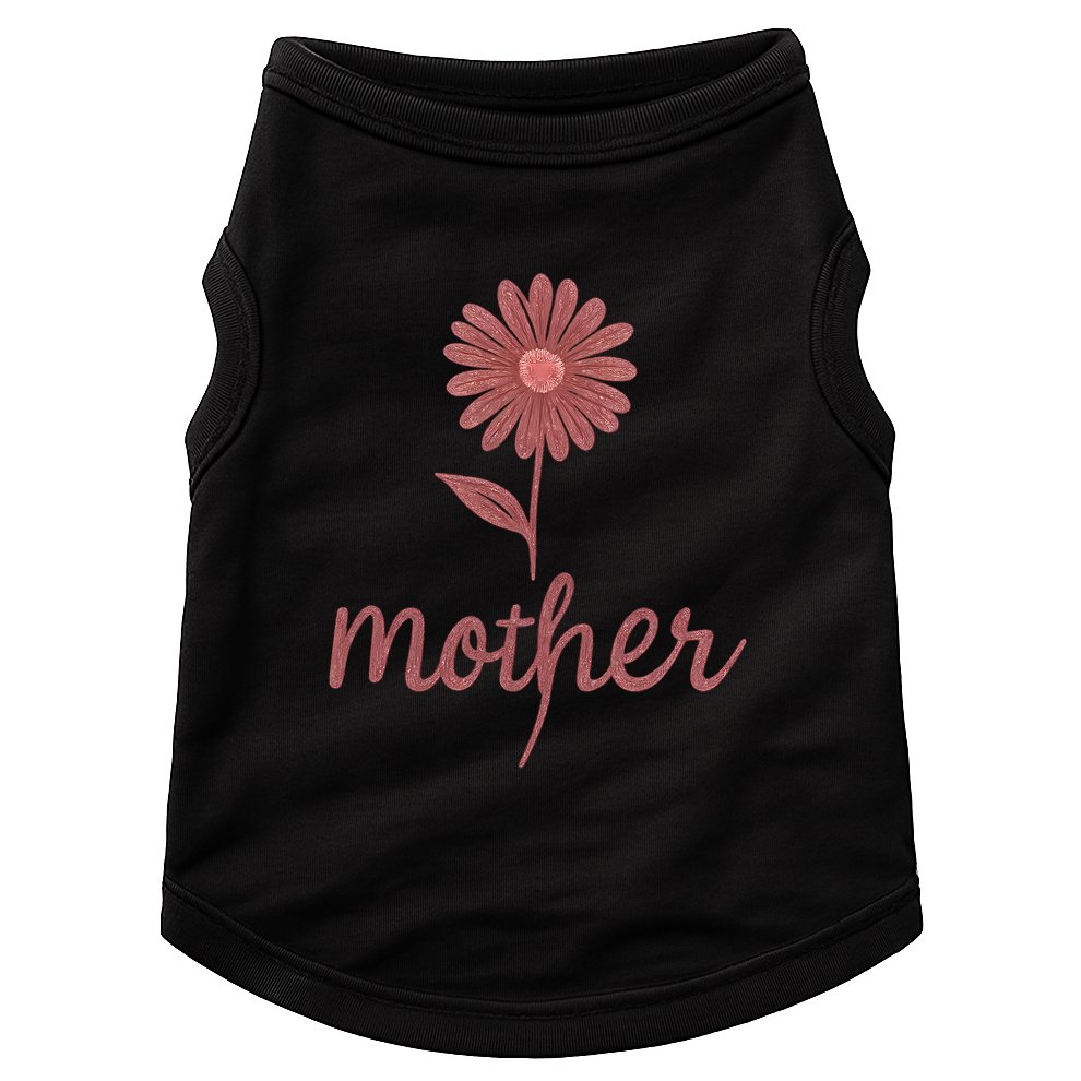 Mother Flower Art Doggie Tank