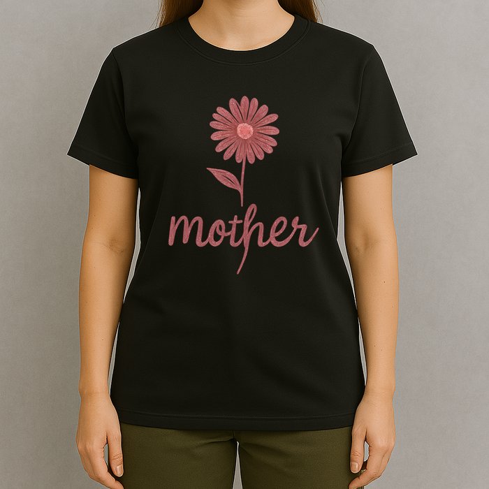 Mother Flower Art T-Shirt