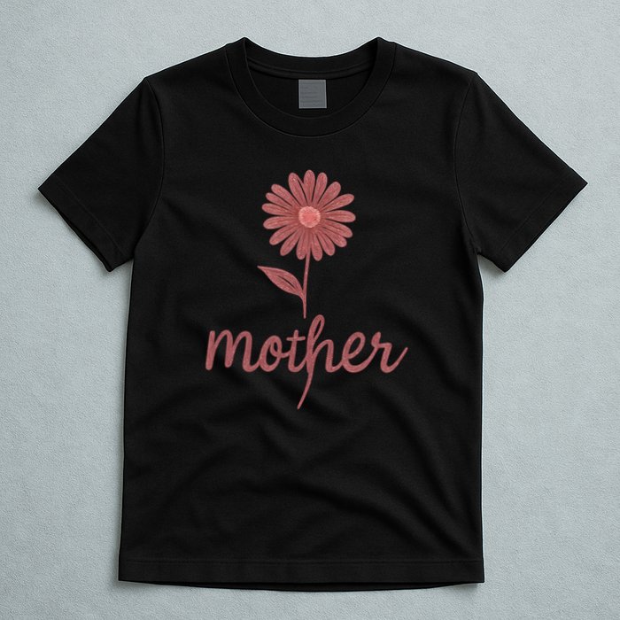 Mother Flower Art T-Shirt