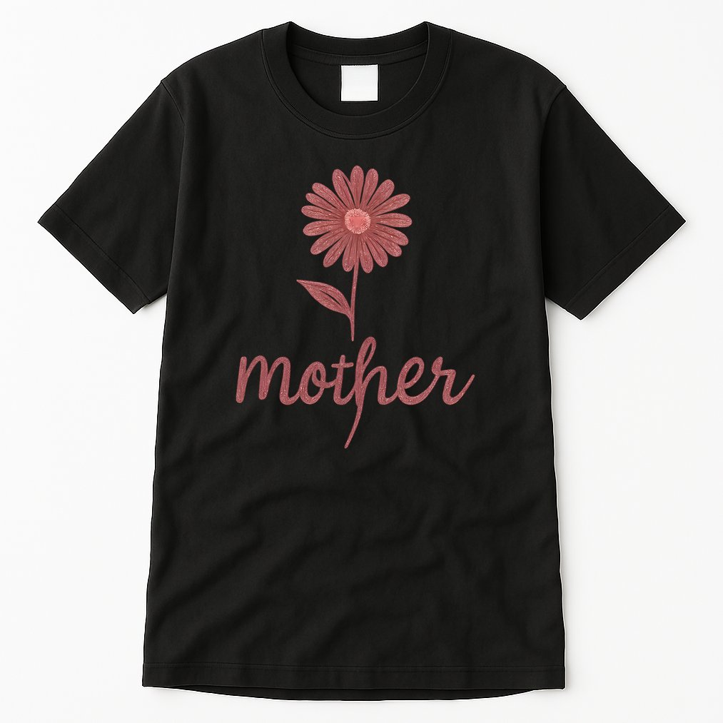 Mother Flower Art Tall T-Shirt