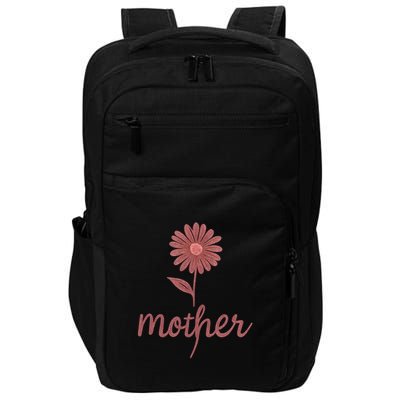 Mother Flower Art Impact Tech Backpack