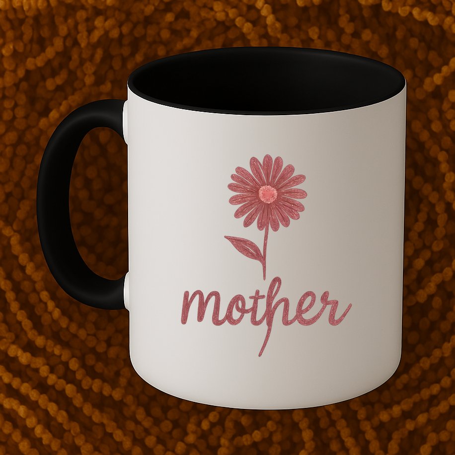 Mother Flower Art Mug