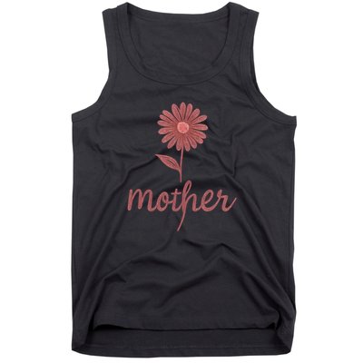 Mother Flower Art Tank Top
